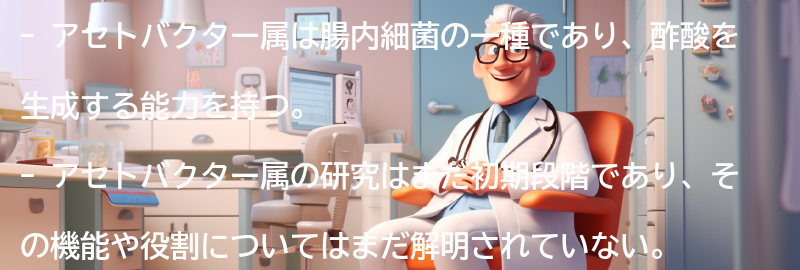 アセトバクター属の未来の研究展望の要点まとめ