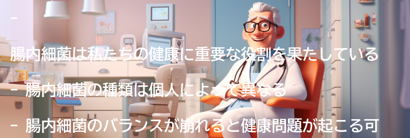 腸内細菌と健康の関係の要点まとめ