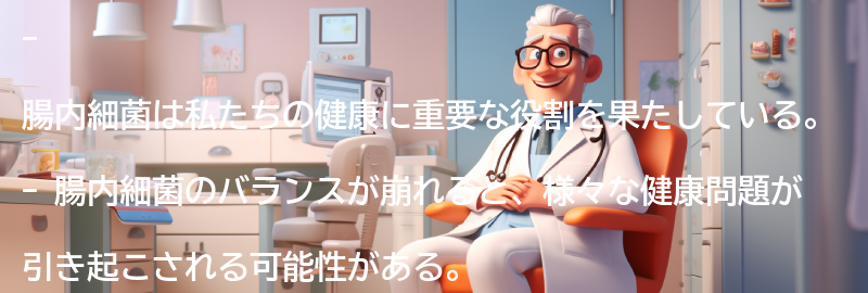 腸内細菌の健康への影響と関連疾患の要点まとめ