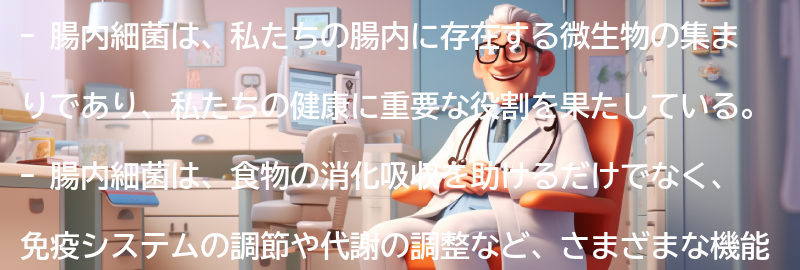 腸内細菌とは何か？の要点まとめ