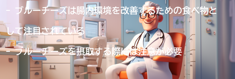 ブルーチーズを摂取する際の注意点の要点まとめ