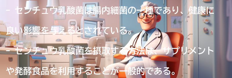 センチュウ乳酸菌を摂取する方法の要点まとめ
