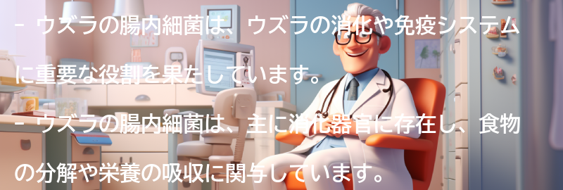 ウズラの腸内細菌とは何ですか？の要点まとめ