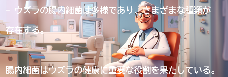 ウズラの腸内細菌の種類と特徴の要点まとめ