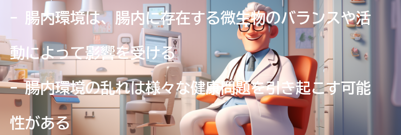 腸内環境とは何か？の要点まとめ