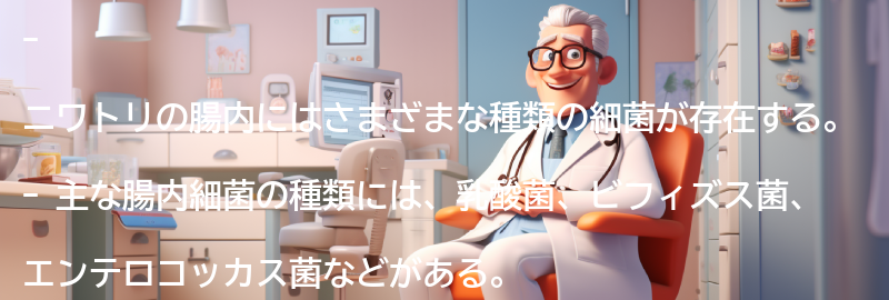 ニワトリの腸内細菌の種類と特徴の要点まとめ