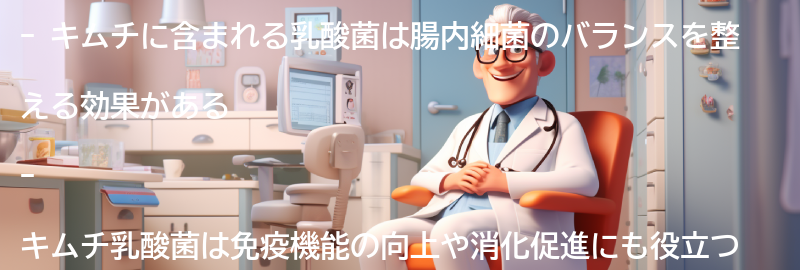 キムチ乳酸菌の健康への影響の要点まとめ