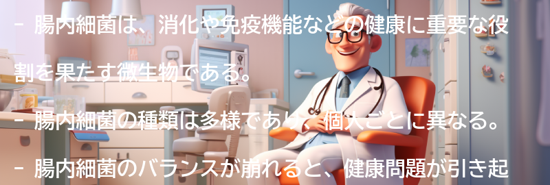 腸内細菌とは何か?の要点まとめ