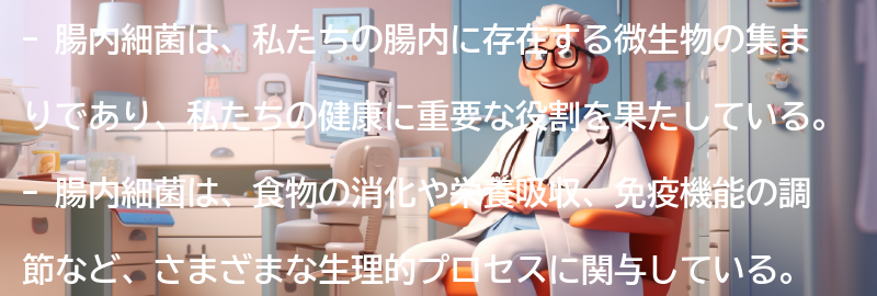 腸内細菌とは何か？の要点まとめ