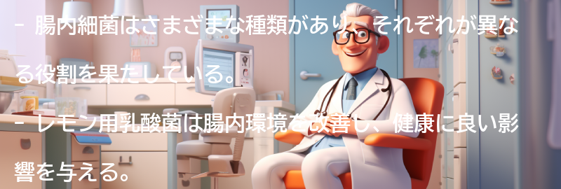 腸内細菌の種類とその役割の要点まとめ