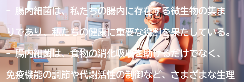 腸内細菌とは何か？の要点まとめ