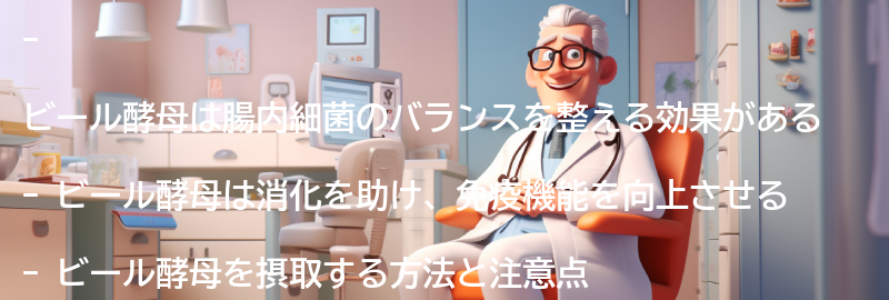 ビール酵母と腸内細菌の関係性についての要点まとめ