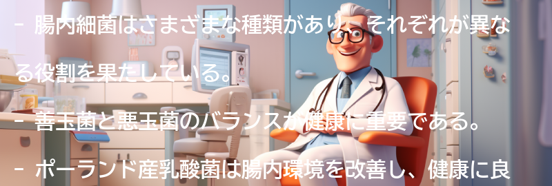 腸内細菌の種類と役割の要点まとめ