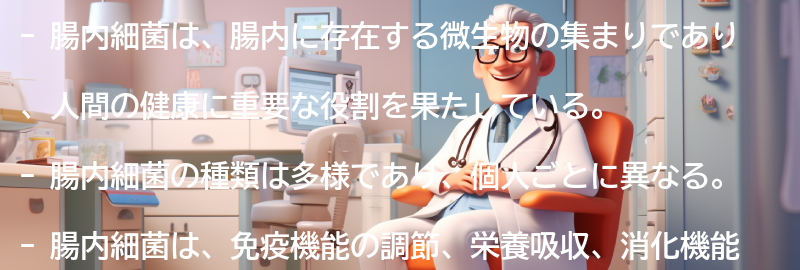 腸内細菌とは何か？の要点まとめ