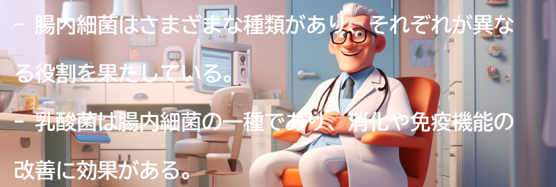 腸内細菌の種類と役割の要点まとめ