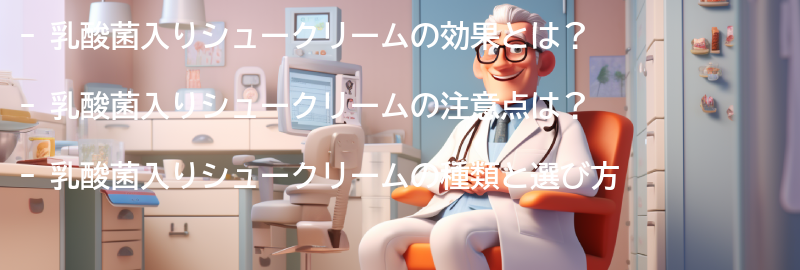 乳酸菌入りシュークリームの効果と注意点の要点まとめ