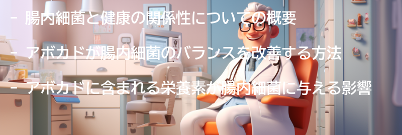 腸内細菌と健康の関係性の概要の要点まとめ