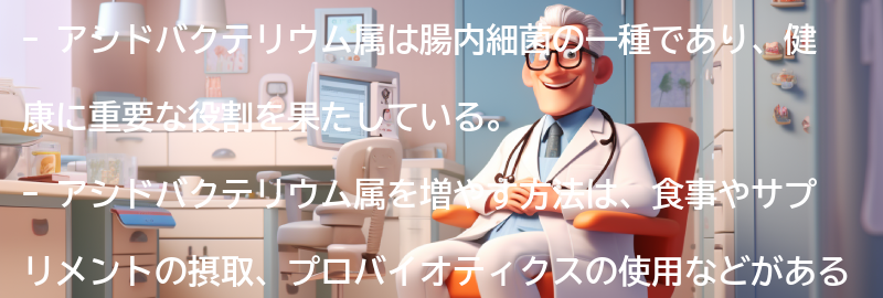 アシドバクテリウム属の増やす方法の要点まとめ